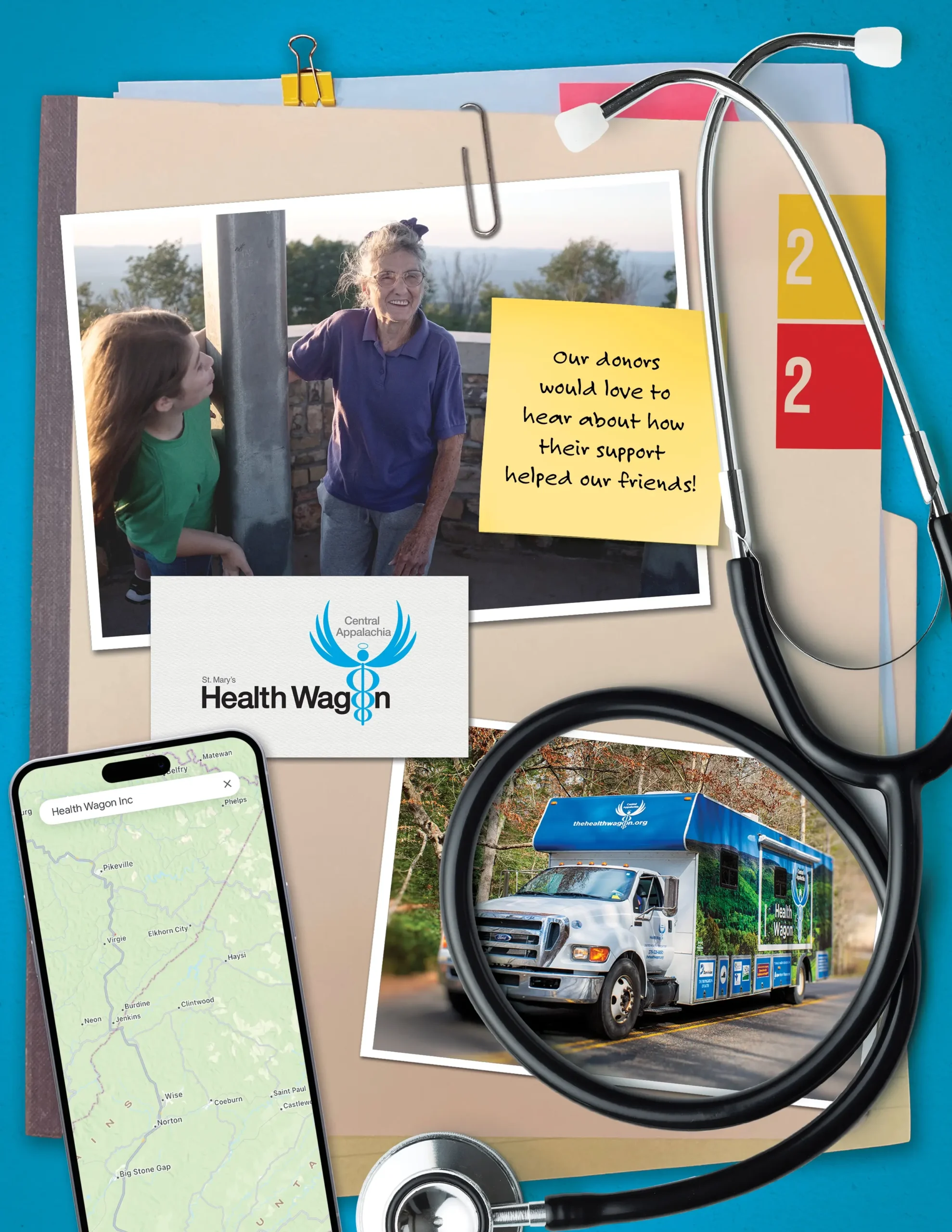 Cover of Health Wagon 2023 Gratitude Report